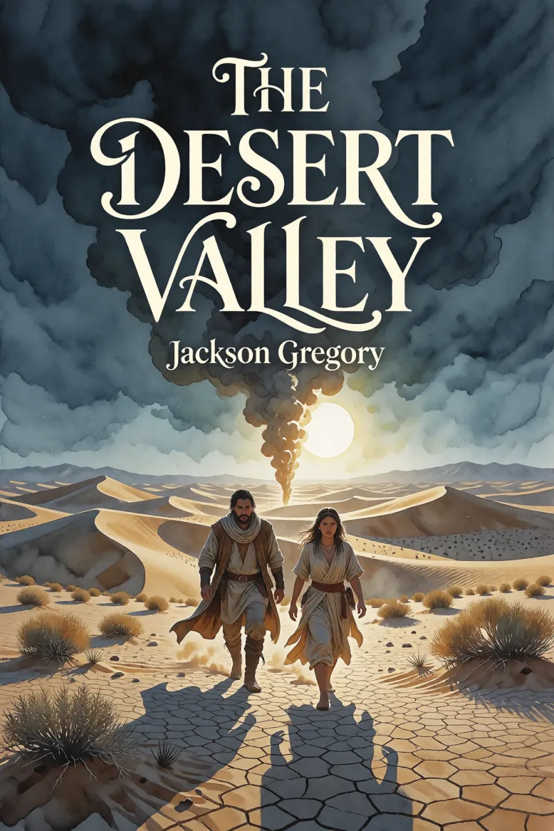 Cover of The Desert Valley by Jackson Gregory
