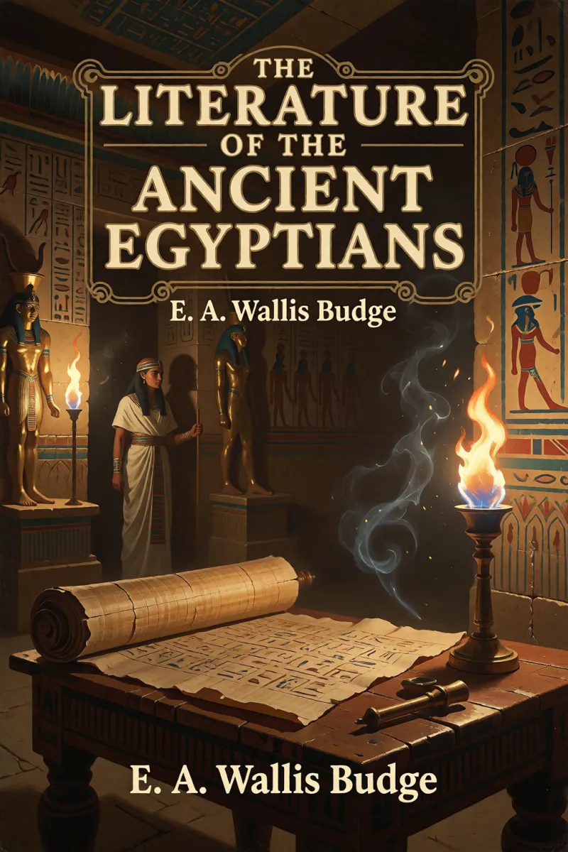 Cover of The Literature of the Ancient Egyptians by E. A. Wallis Budge