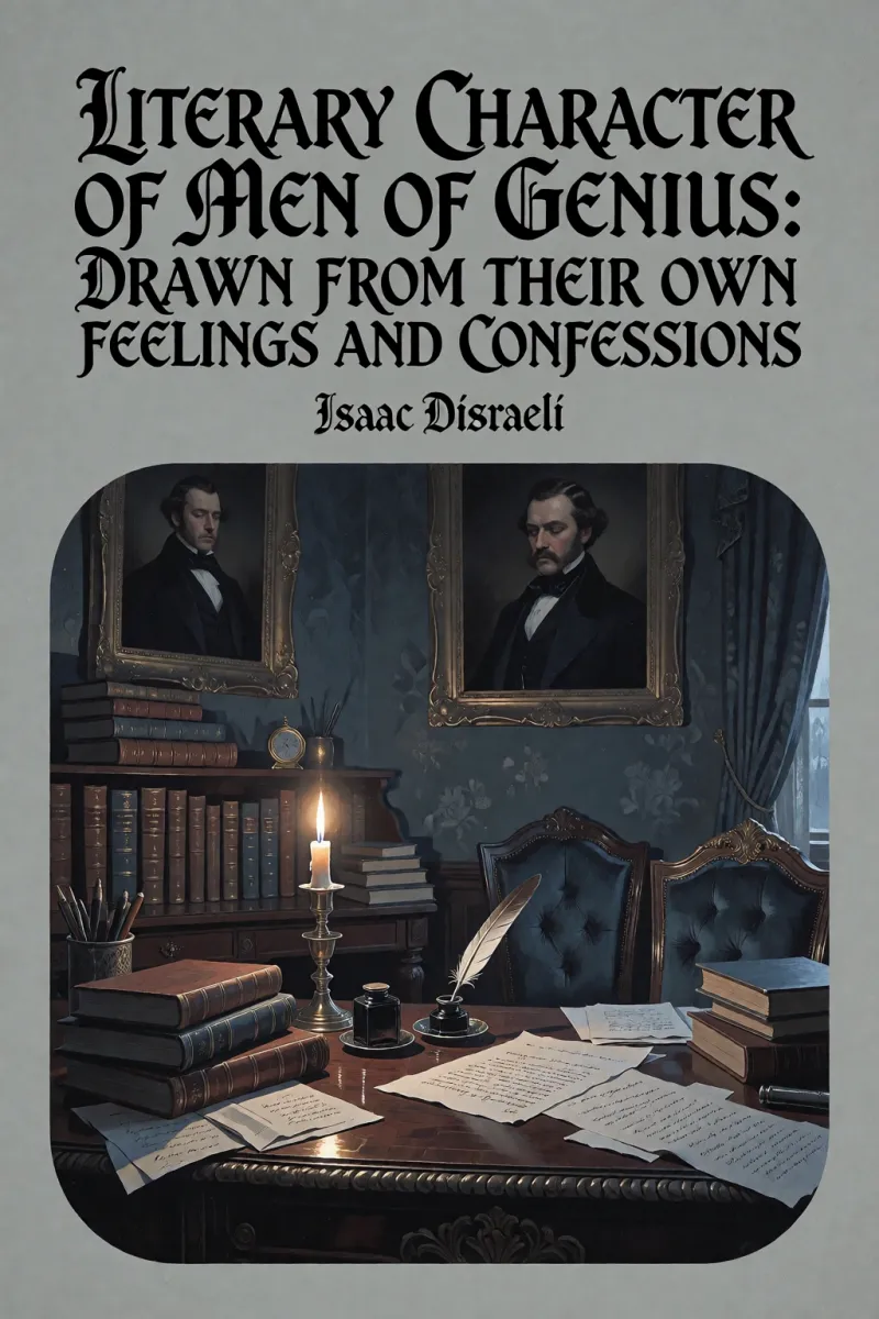 Cover of Literary Character of Men of Genius: Drawn from Their Own Feelings and Confessions by Isaac Disraeli