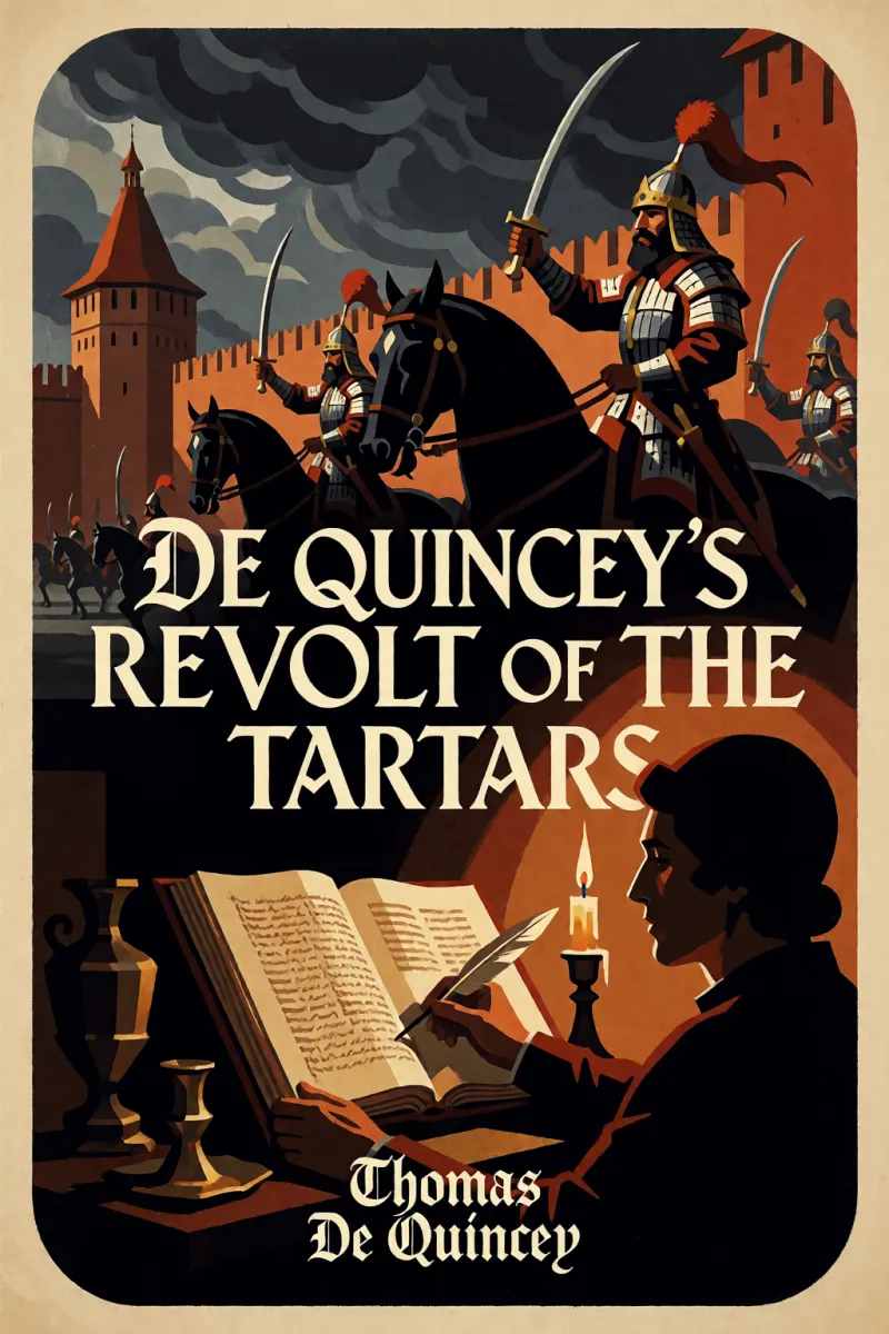 Cover of De Quincey's Revolt of the Tartars by Thomas De Quincey