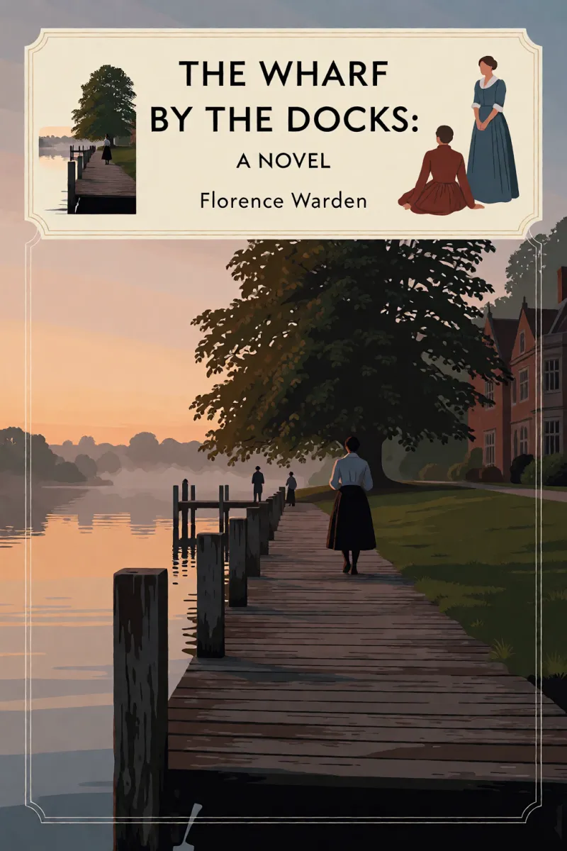 Cover of The Wharf by the Docks: A Novel by Florence Warden