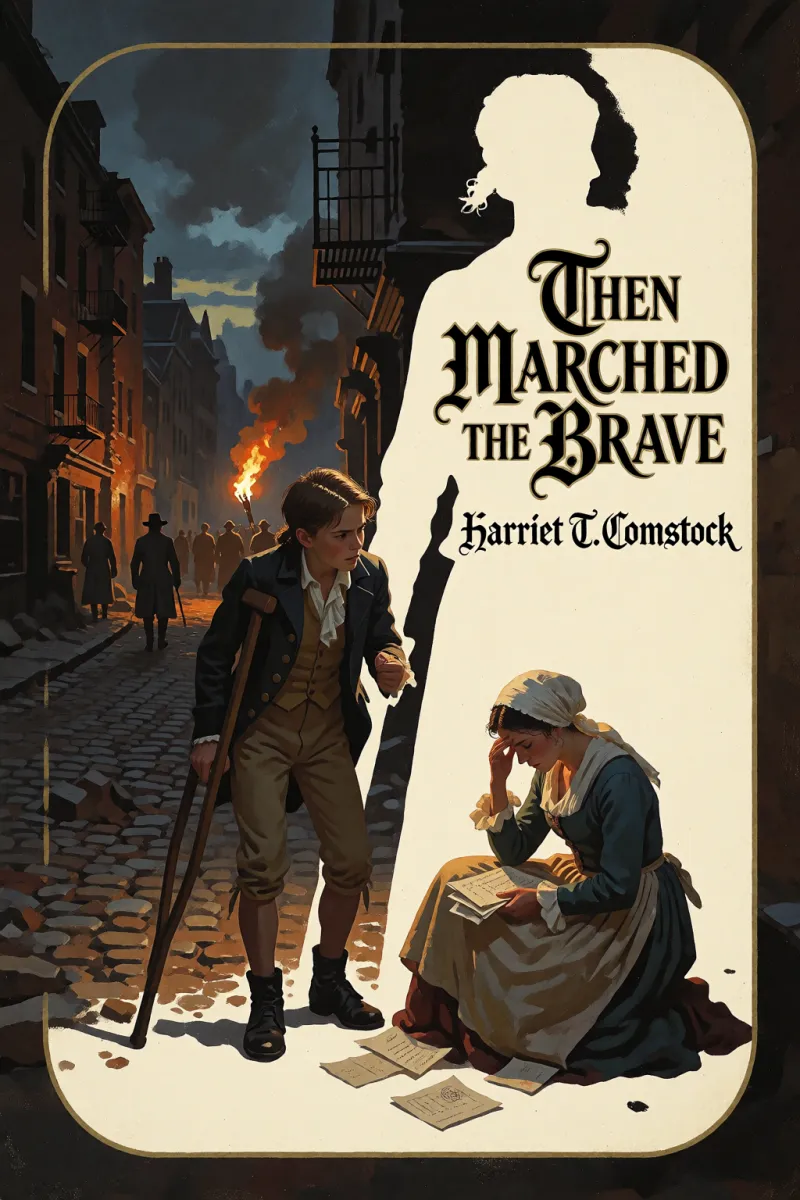 Cover of Then Marched the Brave by Harriet T. Comstock