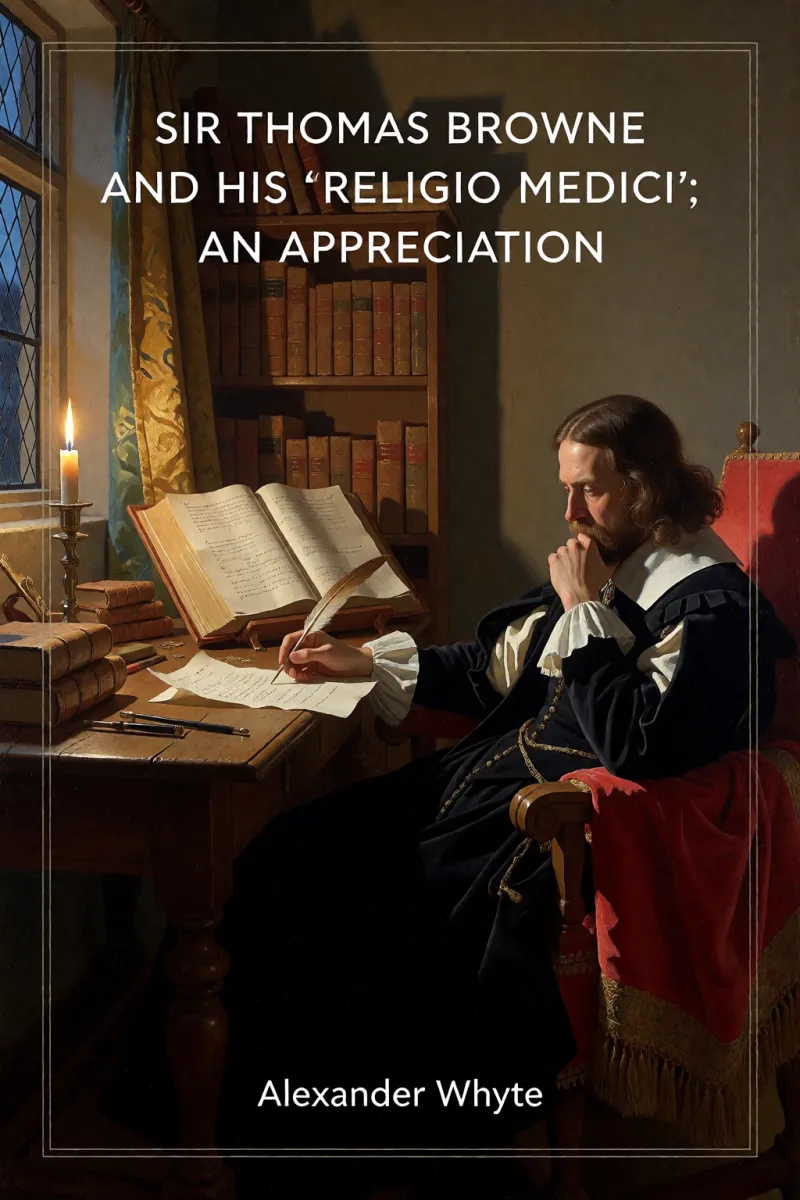 Cover of Sir Thomas Browne and his 'Religio Medici': An Appreciation by Alexander Whyte