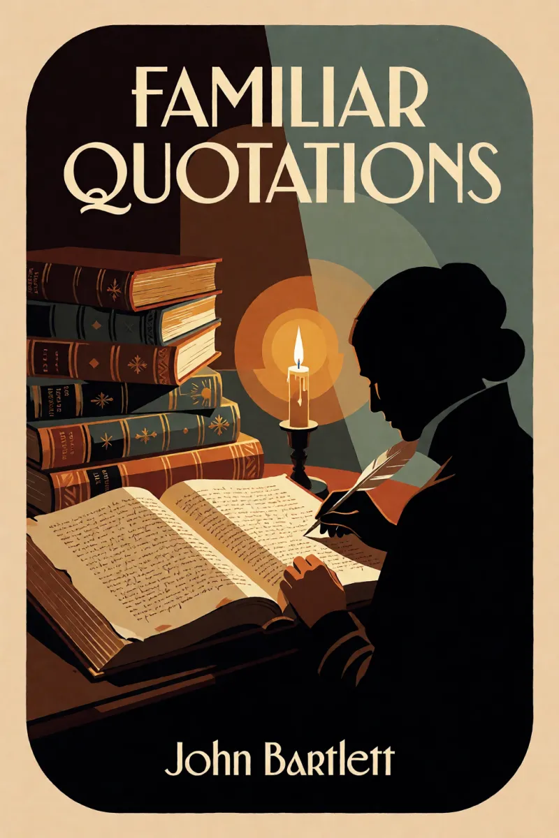 Cover of Familiar Quotations by John Bartlett