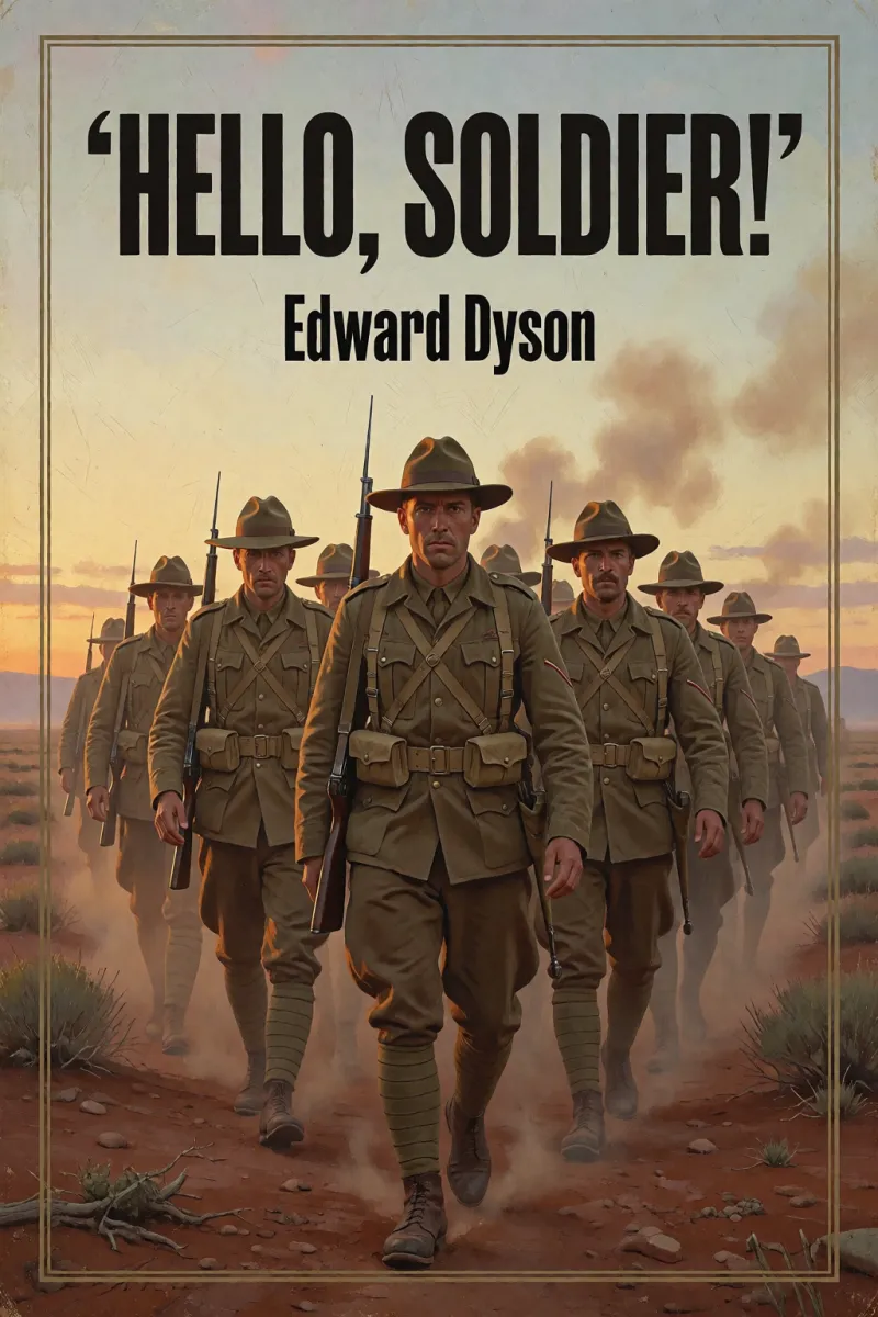 Cover of 'Hello, soldier!' by Edward Dyson