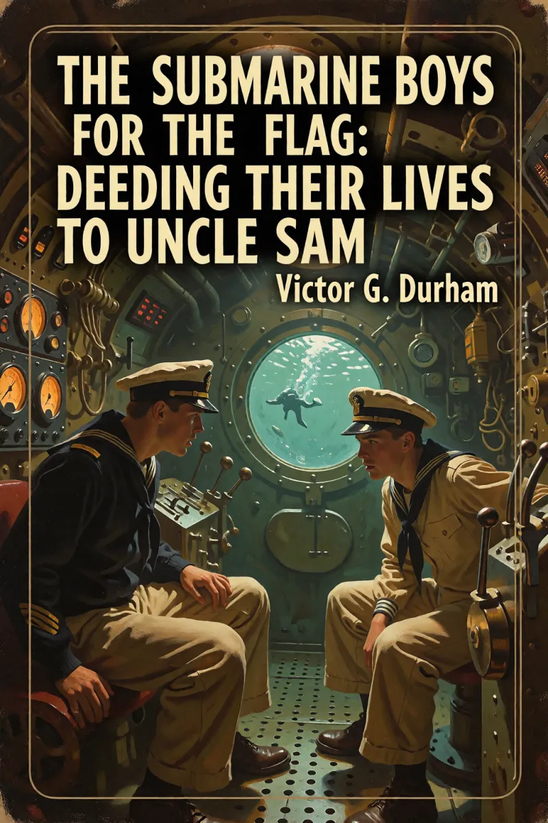 Cover of The Submarine Boys for the Flag: Deeding Their Lives to Uncle Sam by Victor G. Durham