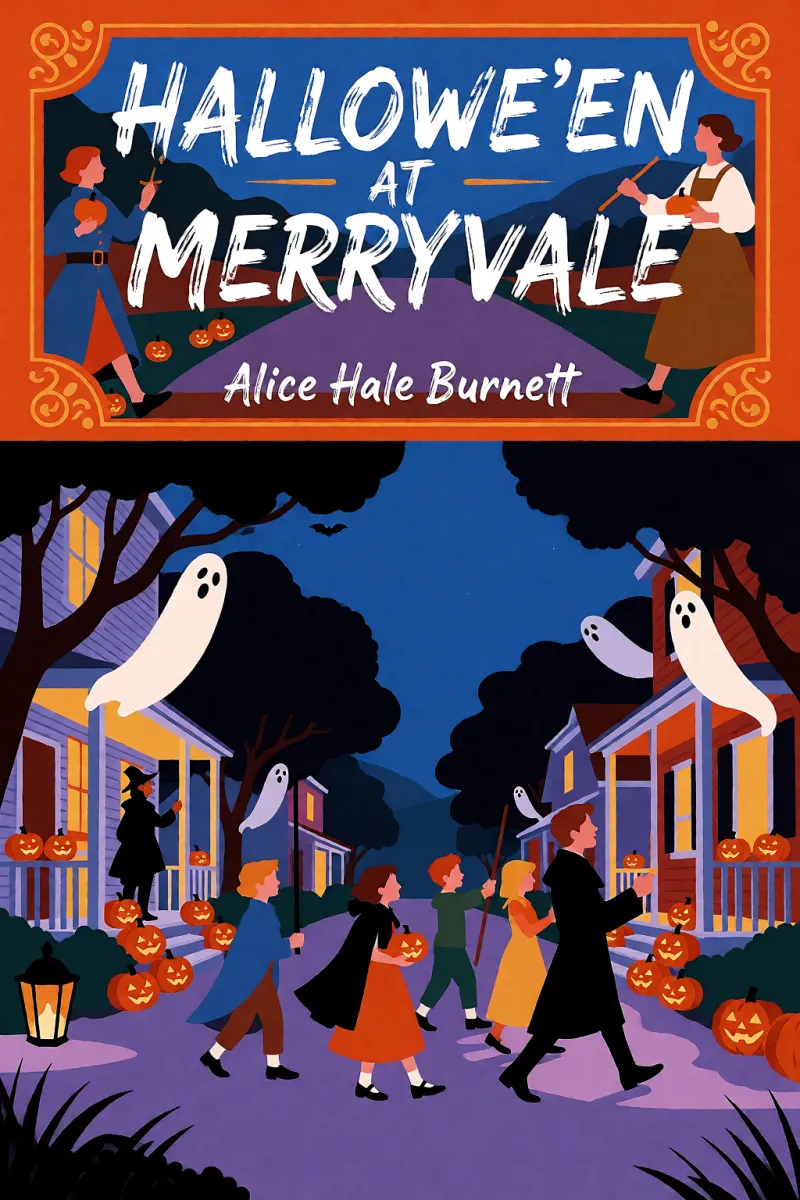 Cover of Hallowe'en at Merryvale by Alice Hale Burnett