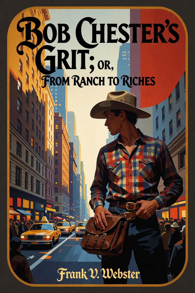 Cover of Bob Chester's Grit; Or, From Ranch to Riches by Frank V. Webster
