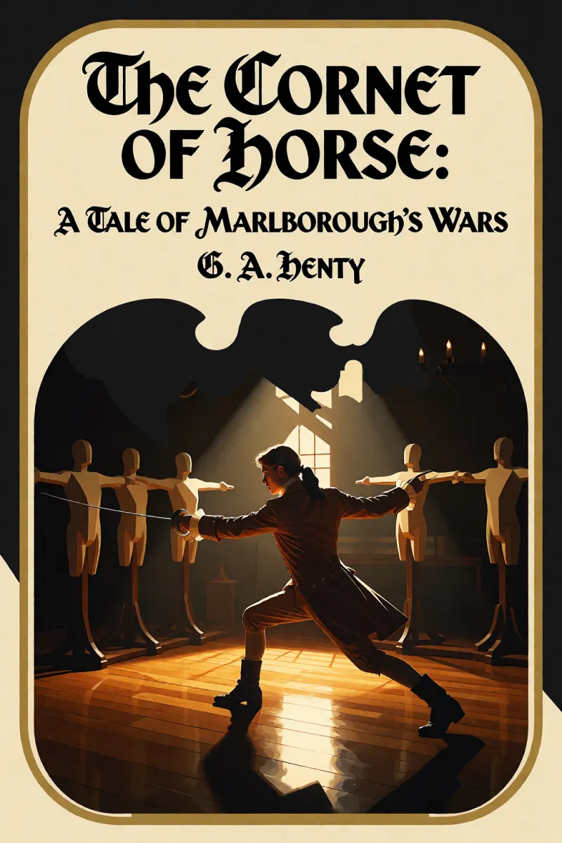 Cover of The Cornet of Horse: A Tale of Marlborough's Wars by G. A. Henty