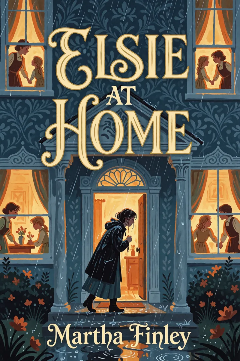 Cover of Elsie at Home by Martha Finley
