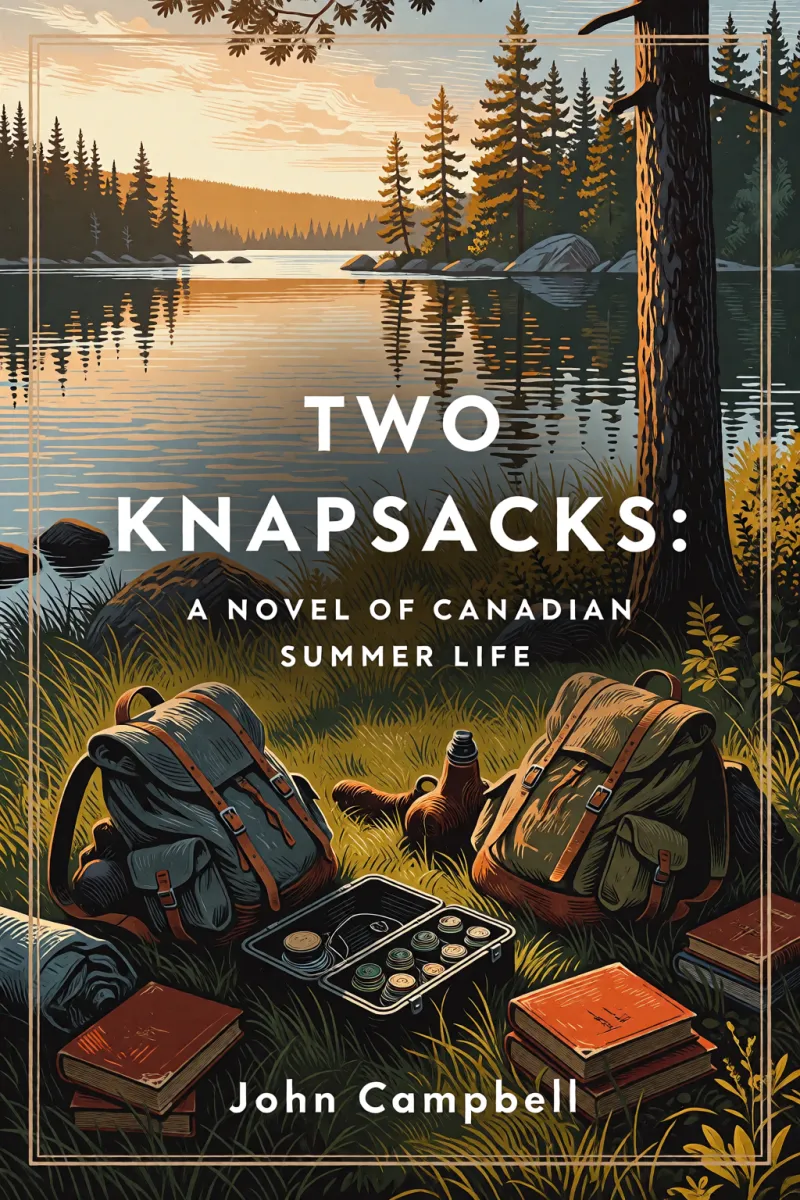 Cover of Two Knapsacks: A Novel of Canadian Summer Life by John Campbell