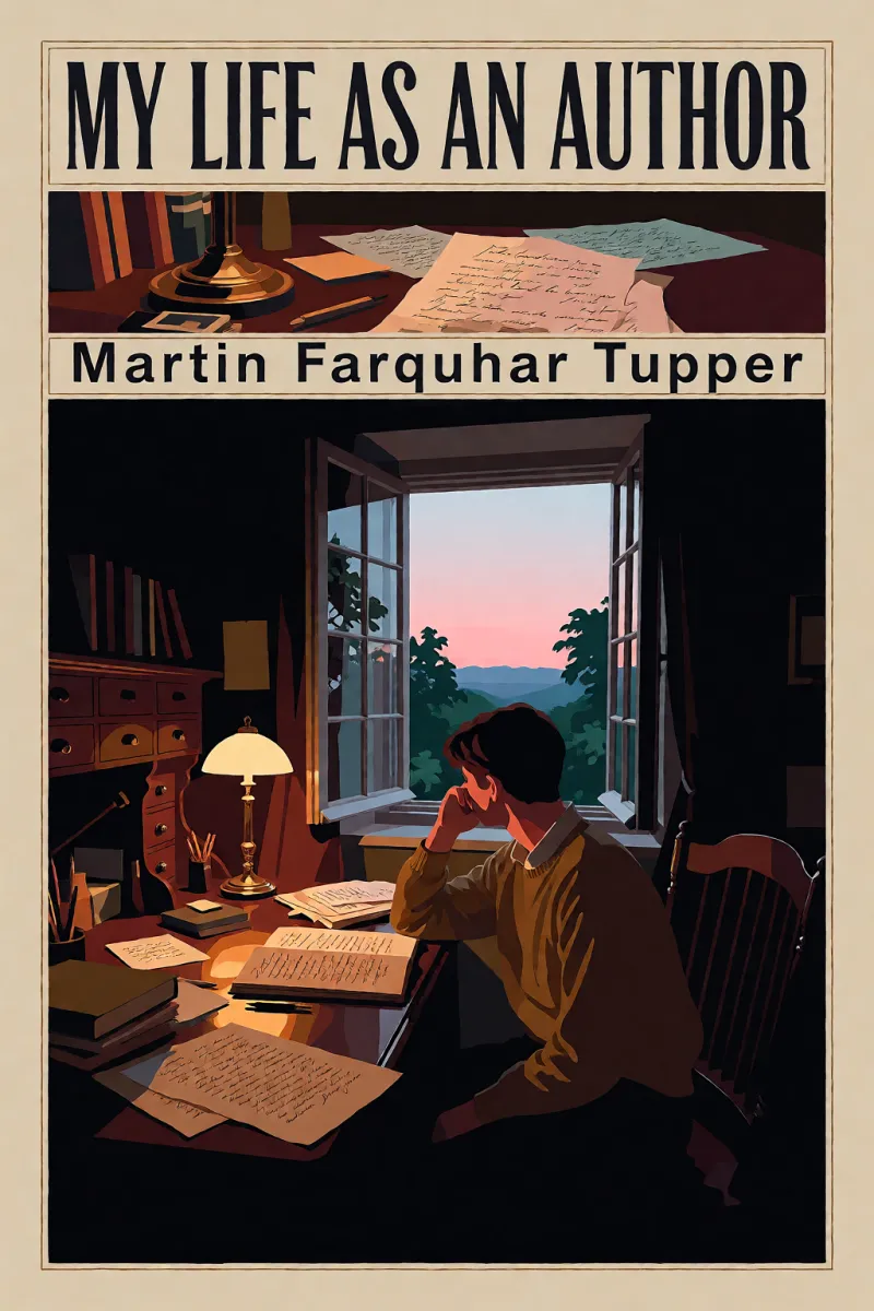 Cover of My Life as an Author by Martin Farquhar Tupper