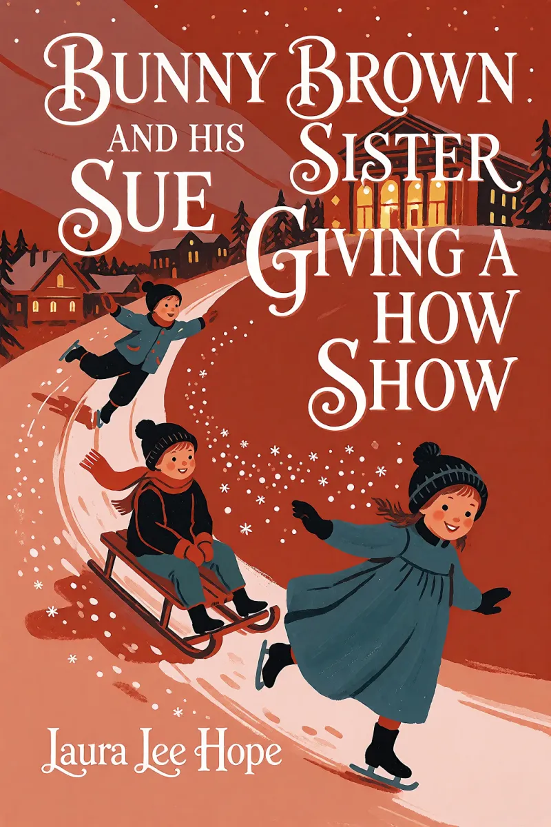 Cover of Bunny Brown and his Sister Sue Giving a Show by Laura Lee Hope