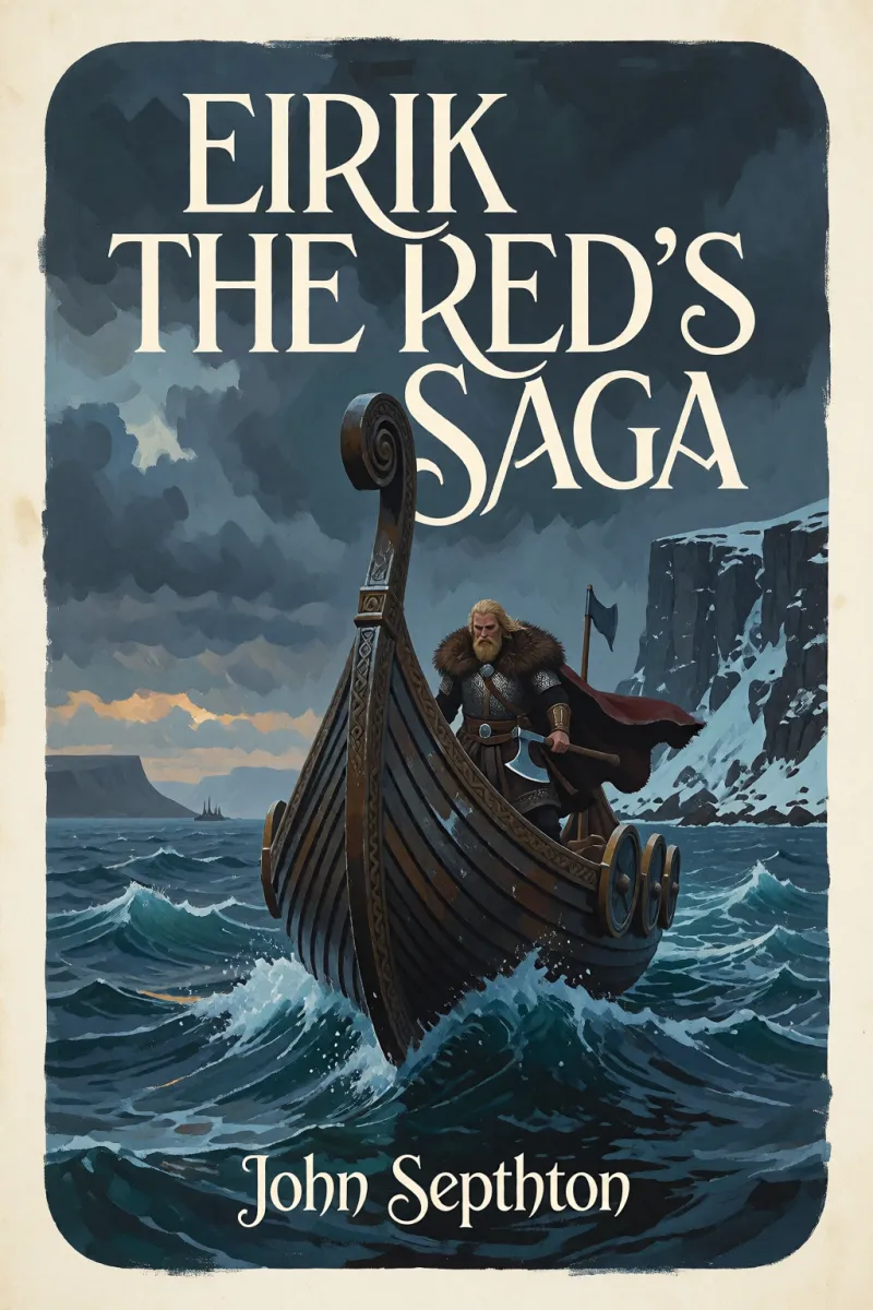 Cover of Eirik the Red's Saga by John Sephton