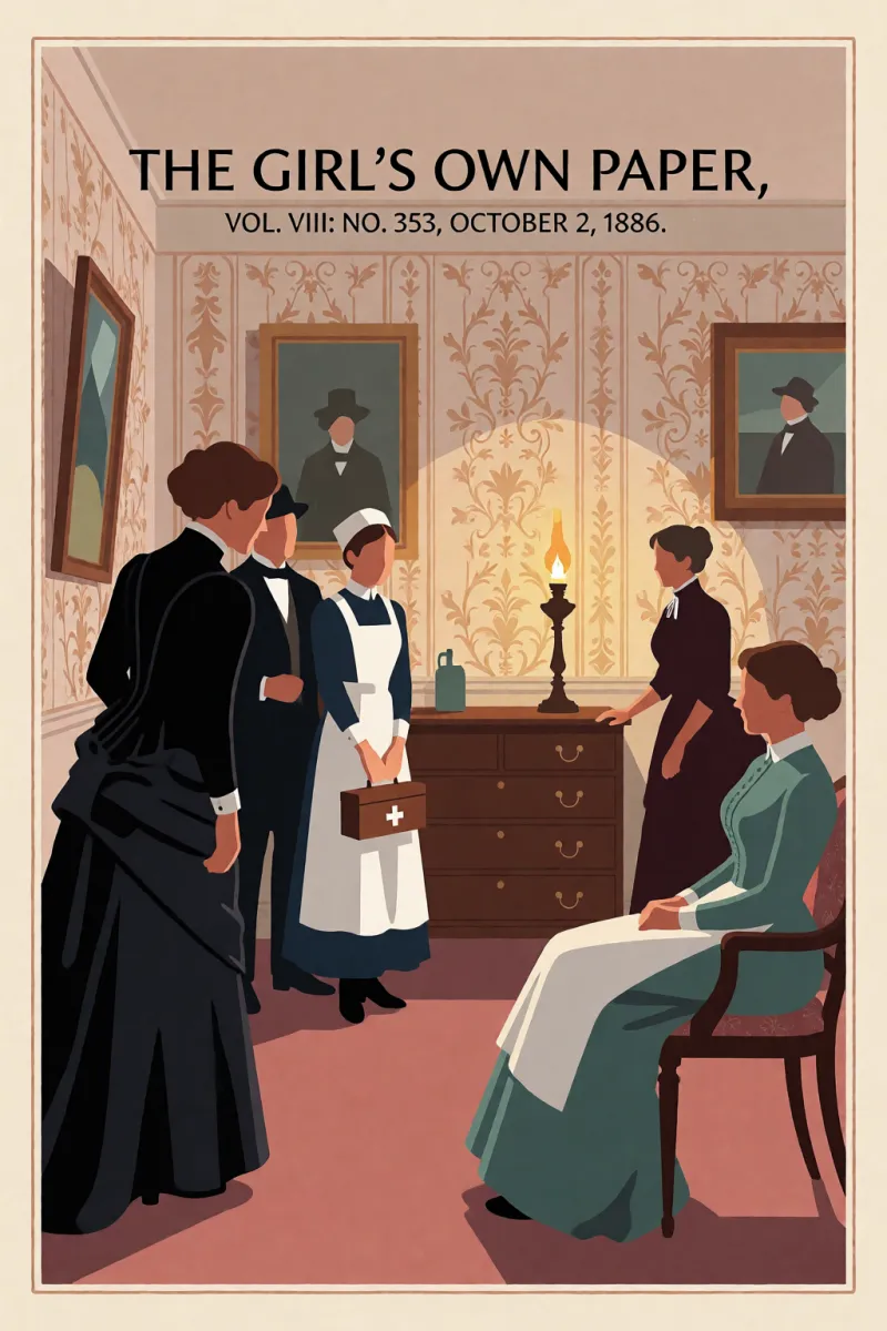 Cover of The Girl's Own Paper, Vol. VIII: No. 353, October 2, 1886. by Various