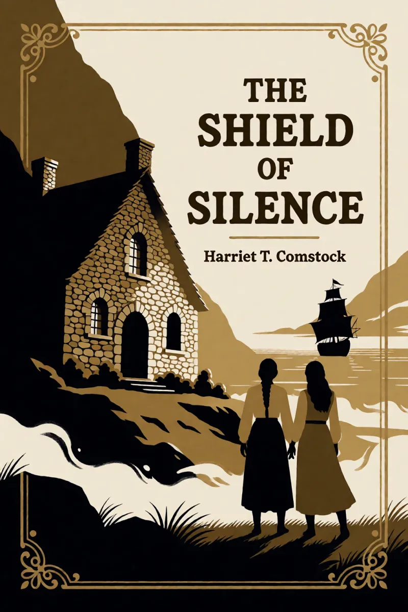 Cover of The Shield of Silence by Harriet T. Comstock