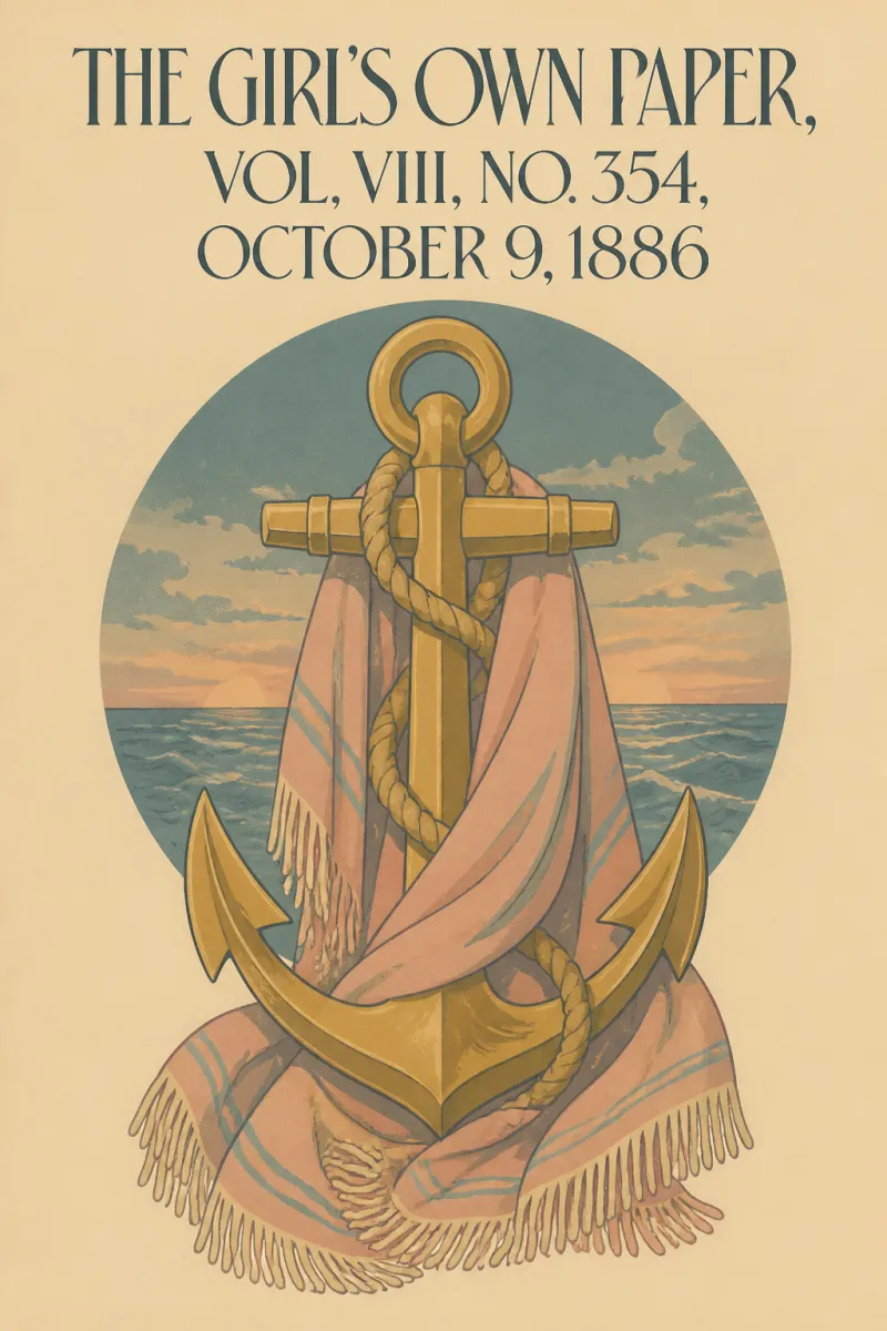Cover of The Girl's Own Paper, Vol. VIII, No. 354, October 9, 1886 by Various