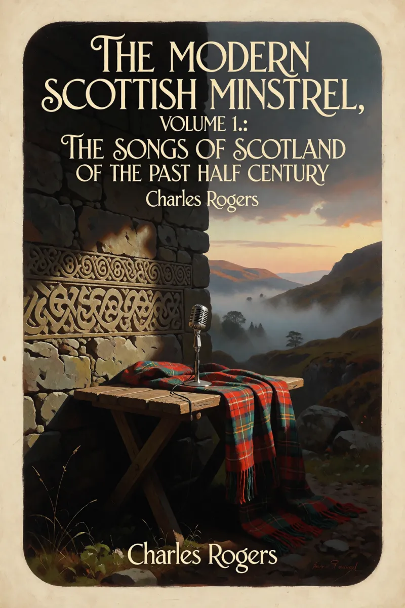 Cover of The Modern Scottish Minstrel, Volume 1.: The Songs of Scotland of the Past Half Century by Charles Rogers