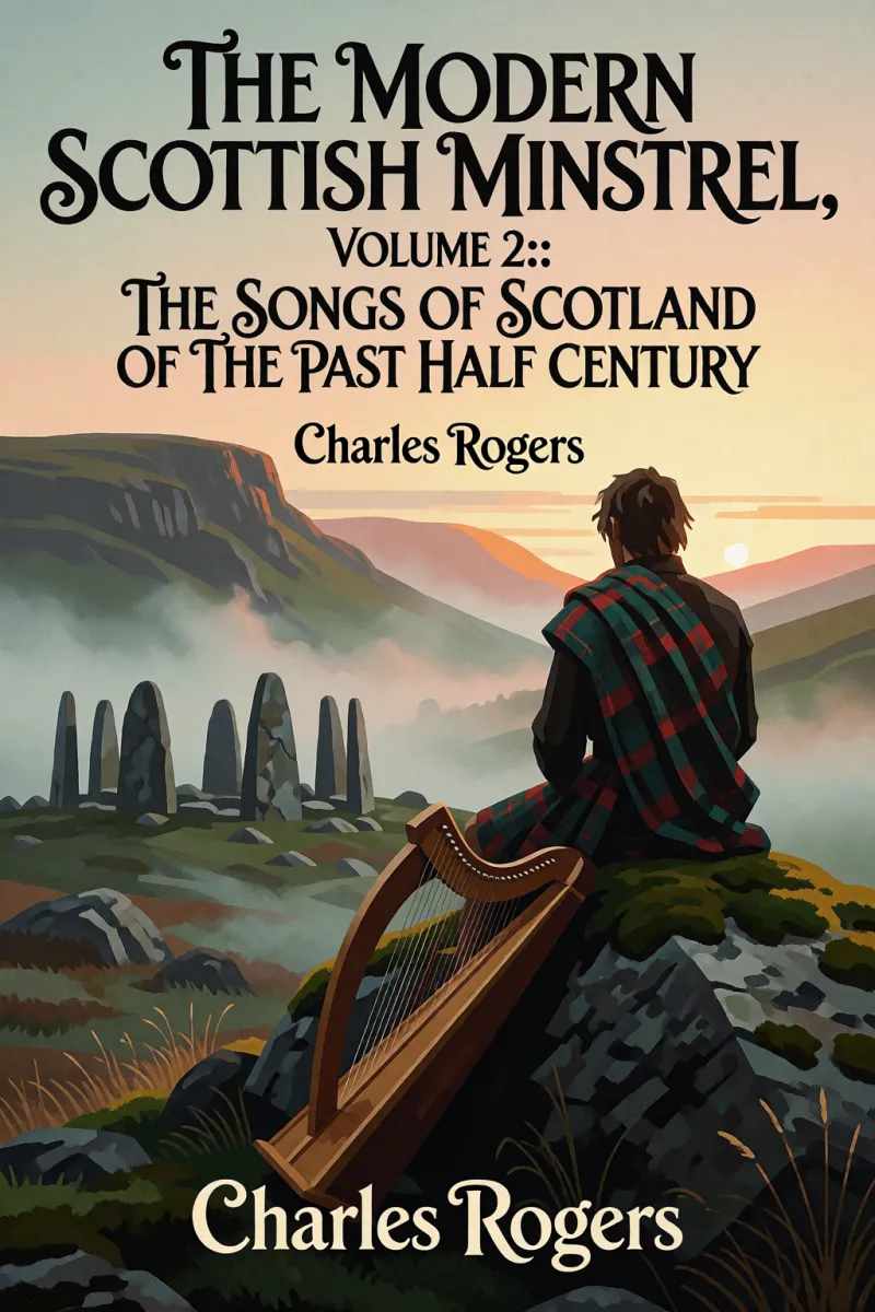 Cover of The Modern Scottish Minstrel, Volume 2.: The Songs of Scotland of the Past Half Century by Charles Rogers