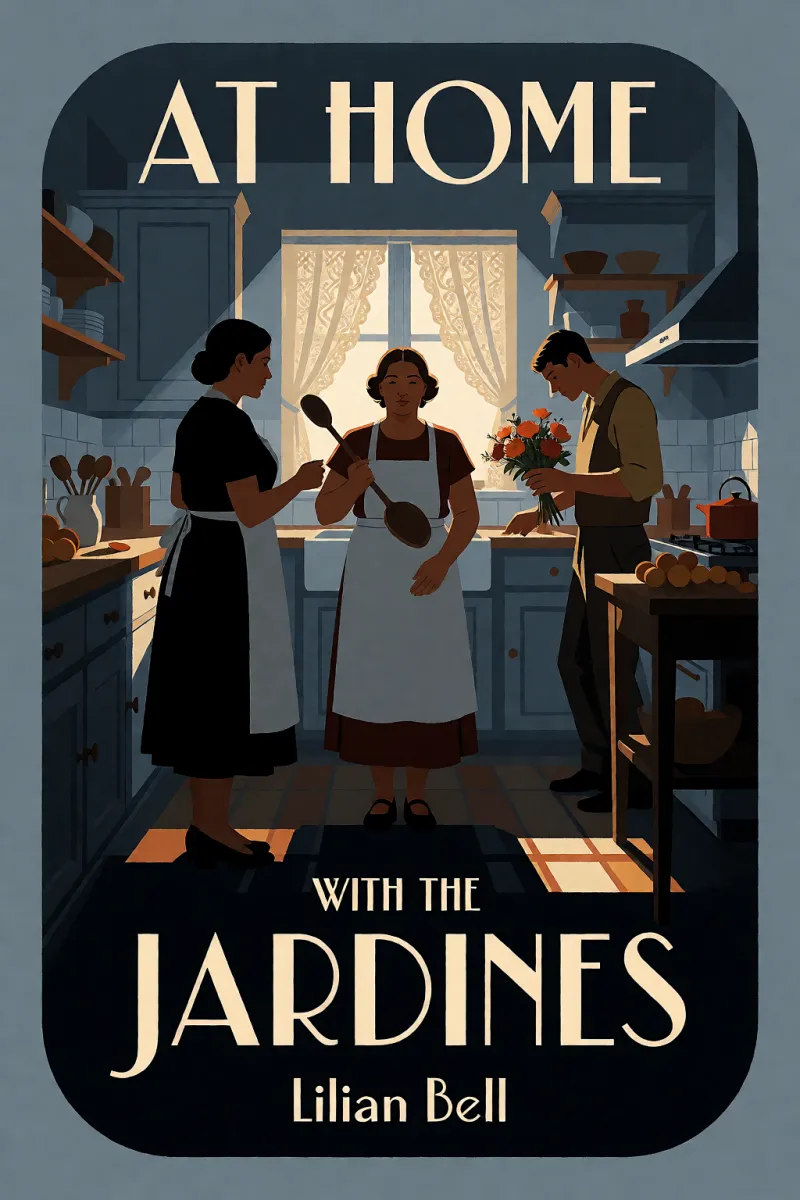 Cover of At Home with the Jardines by Lilian Bell
