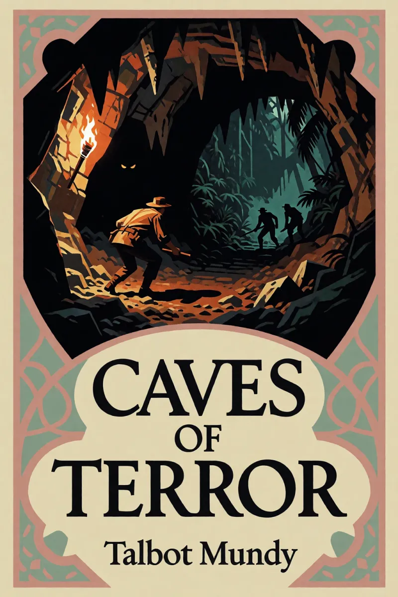 Cover of Caves of Terror by Talbot Mundy