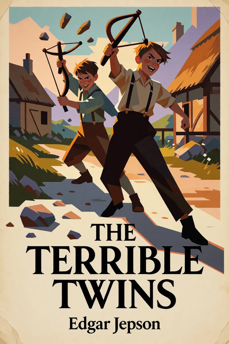 Cover of The Terrible Twins by Edgar Jepson