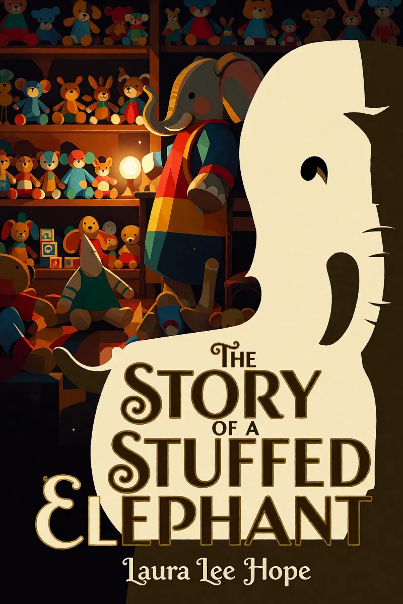 Cover of The Story of a Stuffed Elephant by Laura Lee Hope