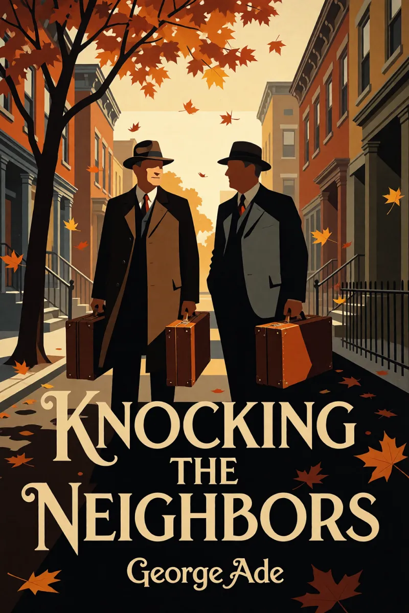 Cover of Knocking the Neighbors by George Ade