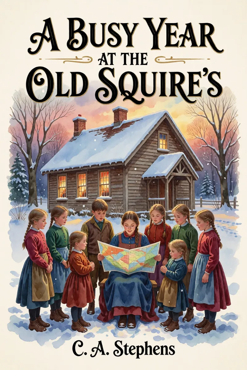 Cover of A Busy Year at the Old Squire's by C. A. Stephens