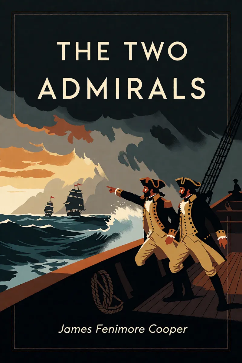 Cover of The Two Admirals by James Fenimore Cooper