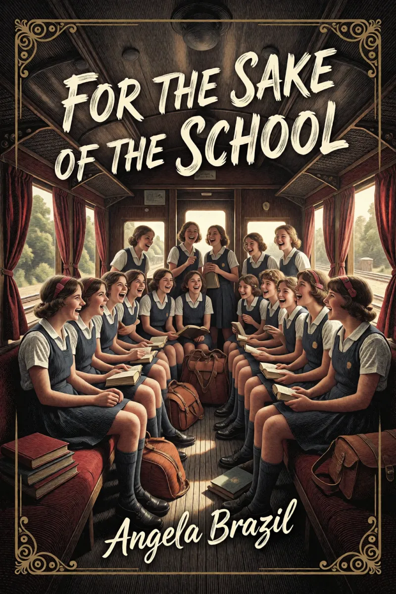 Cover of For the Sake of the School by Angela Brazil