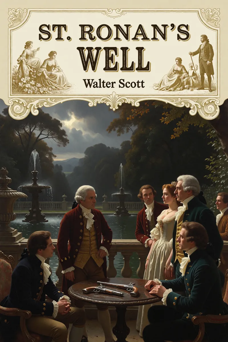 Cover of St. Ronan's Well by Walter Scott