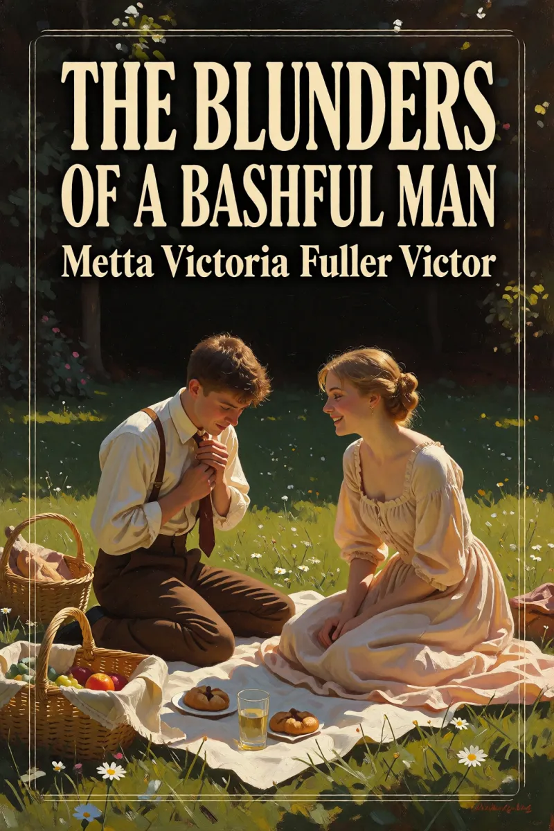 Cover of The Blunders of a Bashful Man by Metta Victoria Fuller Victor