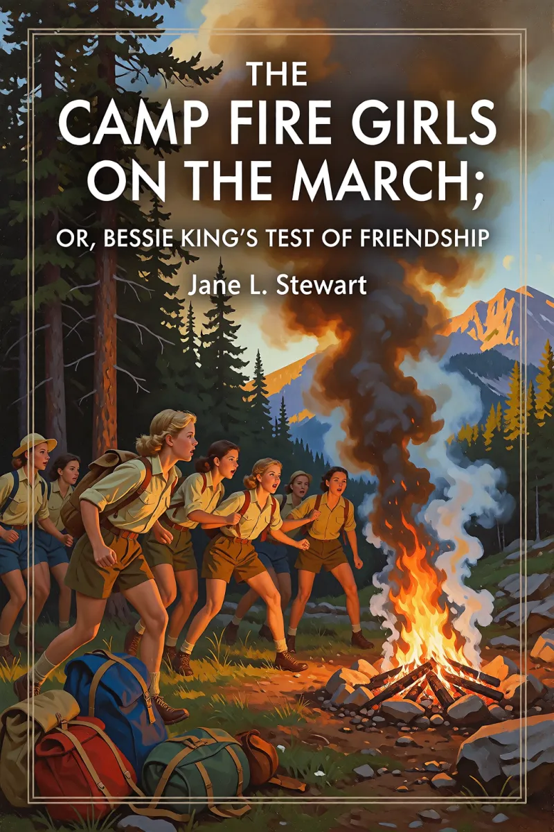 Cover of The Camp Fire Girls on the March; Or, Bessie King's Test of Friendship by Jane L. Stewart