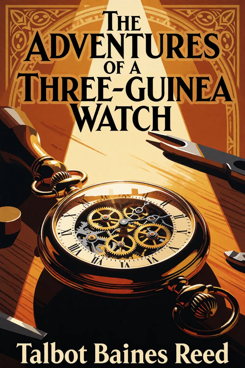 Cover of The Adventures of a Three-Guinea Watch by Talbot Baines Reed