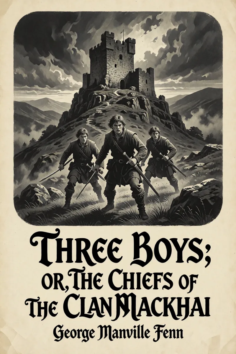 Cover of Three Boys; Or, The Chiefs of the Clan Mackhai by George Manville Fenn