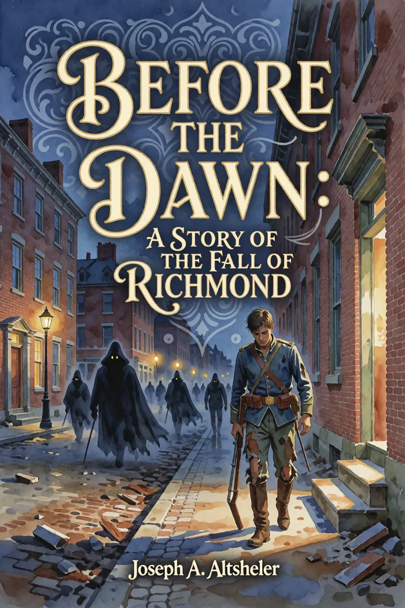 Cover of Before the Dawn: A Story of the Fall of Richmond by Joseph A. Altsheler
