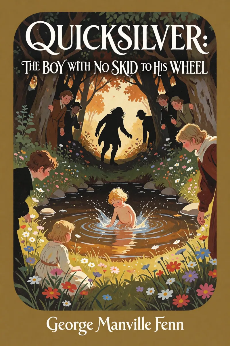 Cover of Quicksilver: The Boy With No Skid to His Wheel by George Manville Fenn