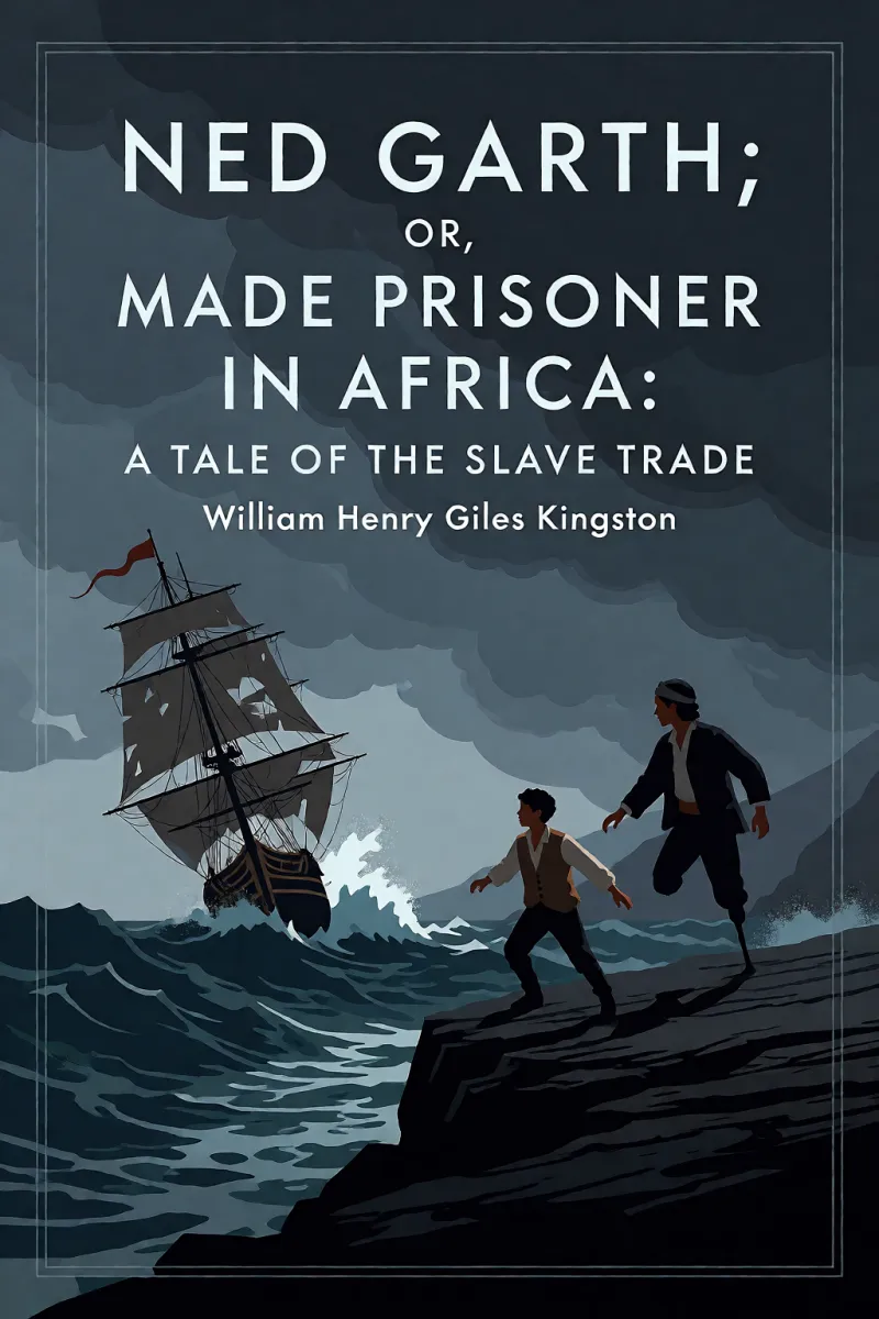 Cover of Ned Garth; Or, Made Prisoner in Africa: A Tale of the Slave Trade by William Henry Giles Kingston