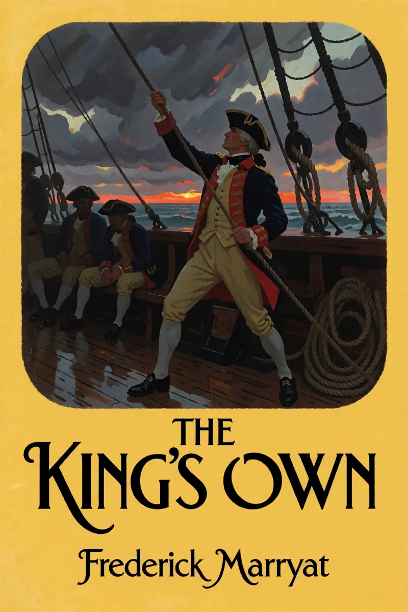 Cover of The King's Own by Frederick Marryat