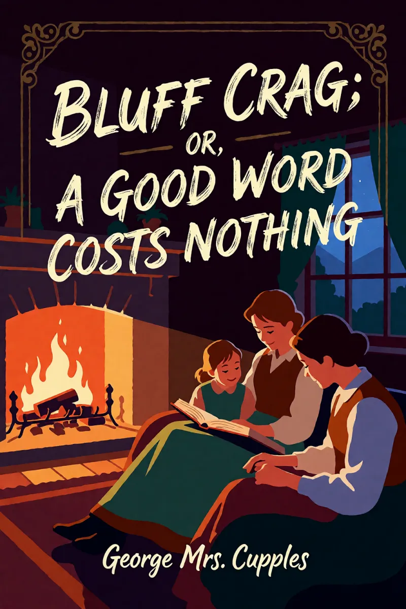 Cover of Bluff Crag; or, A Good Word Costs Nothing by George Mrs. Cupples