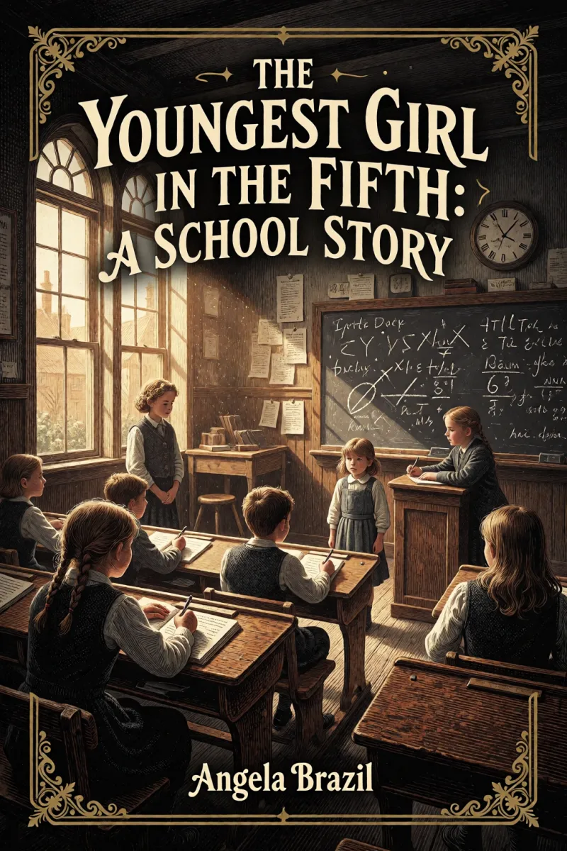 Cover of The Youngest Girl in the Fifth: A School Story by Angela Brazil