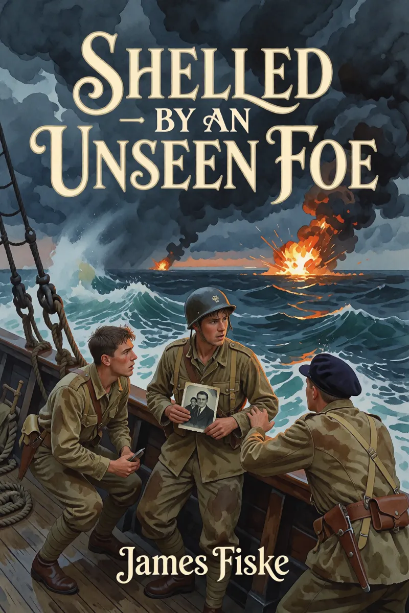 Cover of Shelled by an Unseen Foe by James Fiske