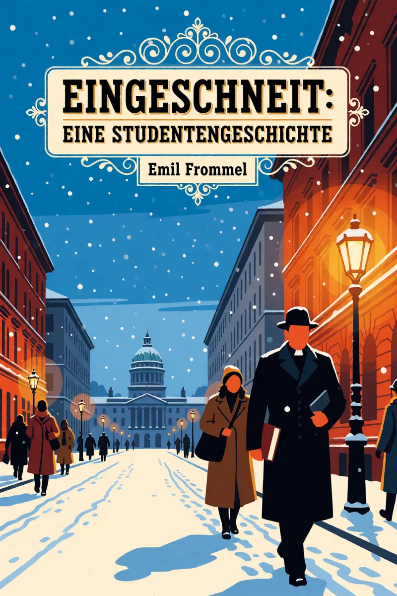 Cover of Eingeschneit: Eine Studentengeschichte by Emil Frommel
