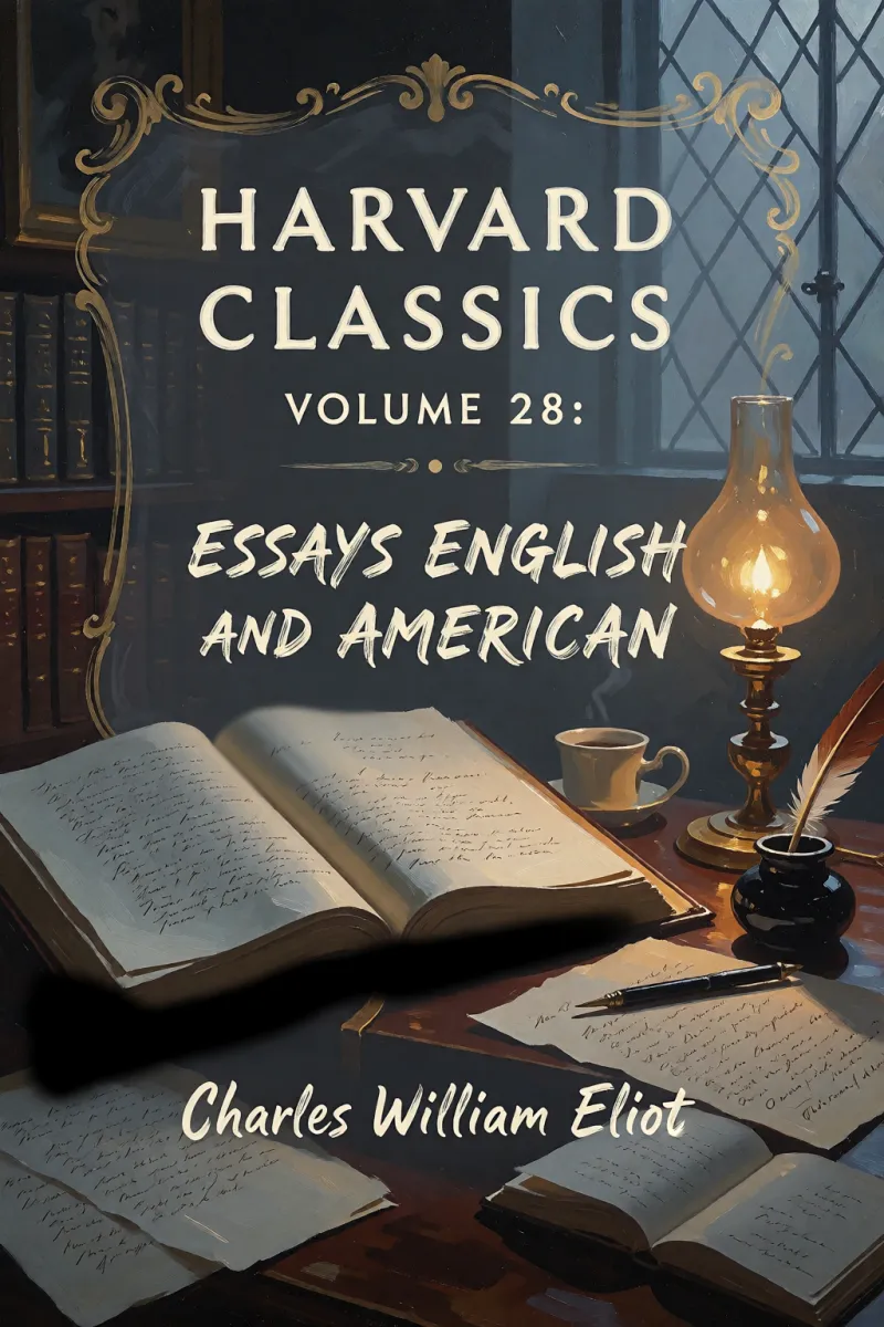 Cover of Harvard Classics Volume 28: Essays English and American by Charles William Eliot