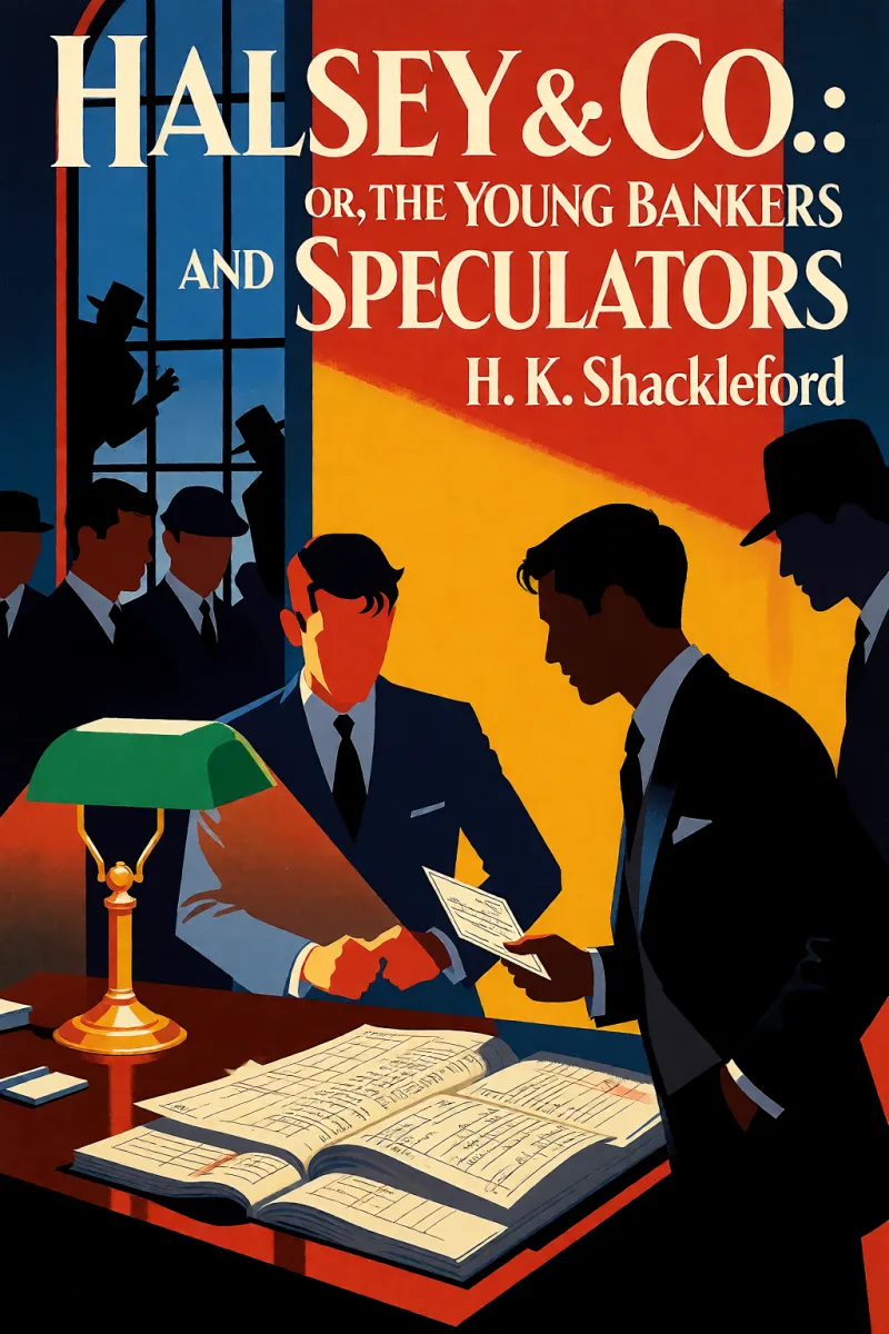 Cover of Halsey & Co.: or, The Young Bankers and Speculators by H. K. Shackleford