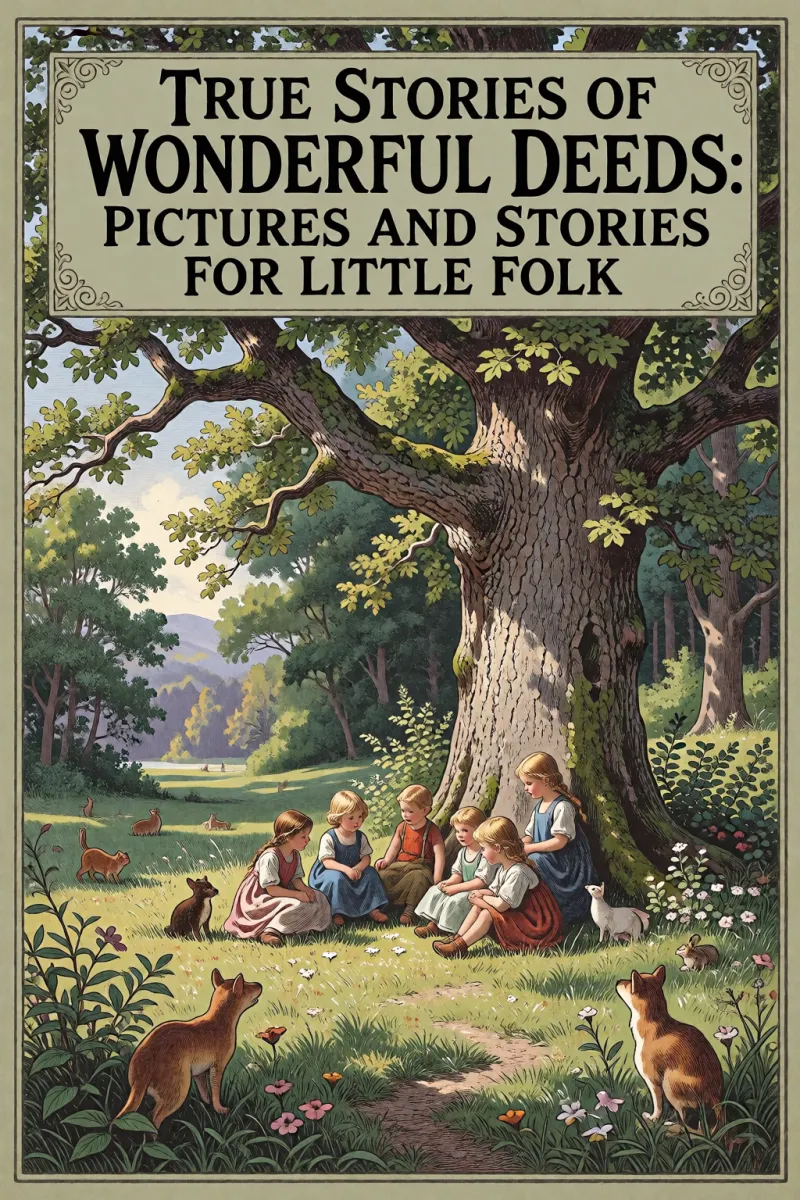 Cover of True Stories of Wonderful Deeds: Pictures and Stories for Little Folk by Anonymous