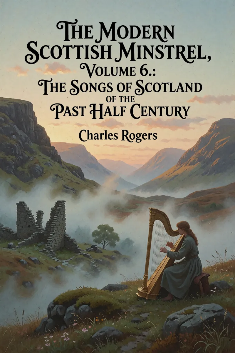 Cover of The Modern Scottish Minstrel, Volume 6.: The Songs of Scotland of the Past Half Century by Charles Rogers