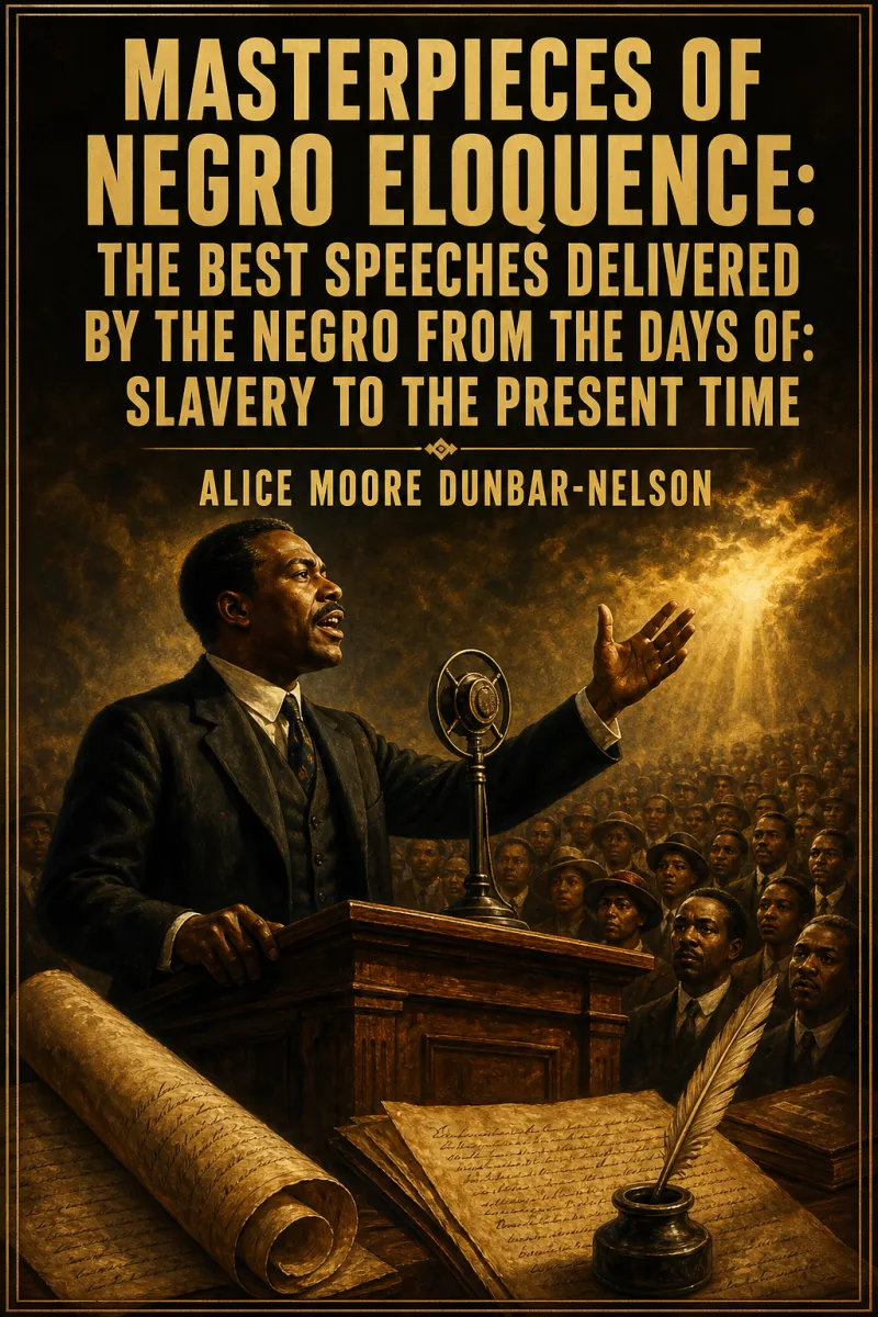 Cover of Masterpieces of Negro Eloquence: The Best Speeches Delivered by the Negro from the days of: Slavery to the Present Time by Alice Moore Dunbar-Nelson