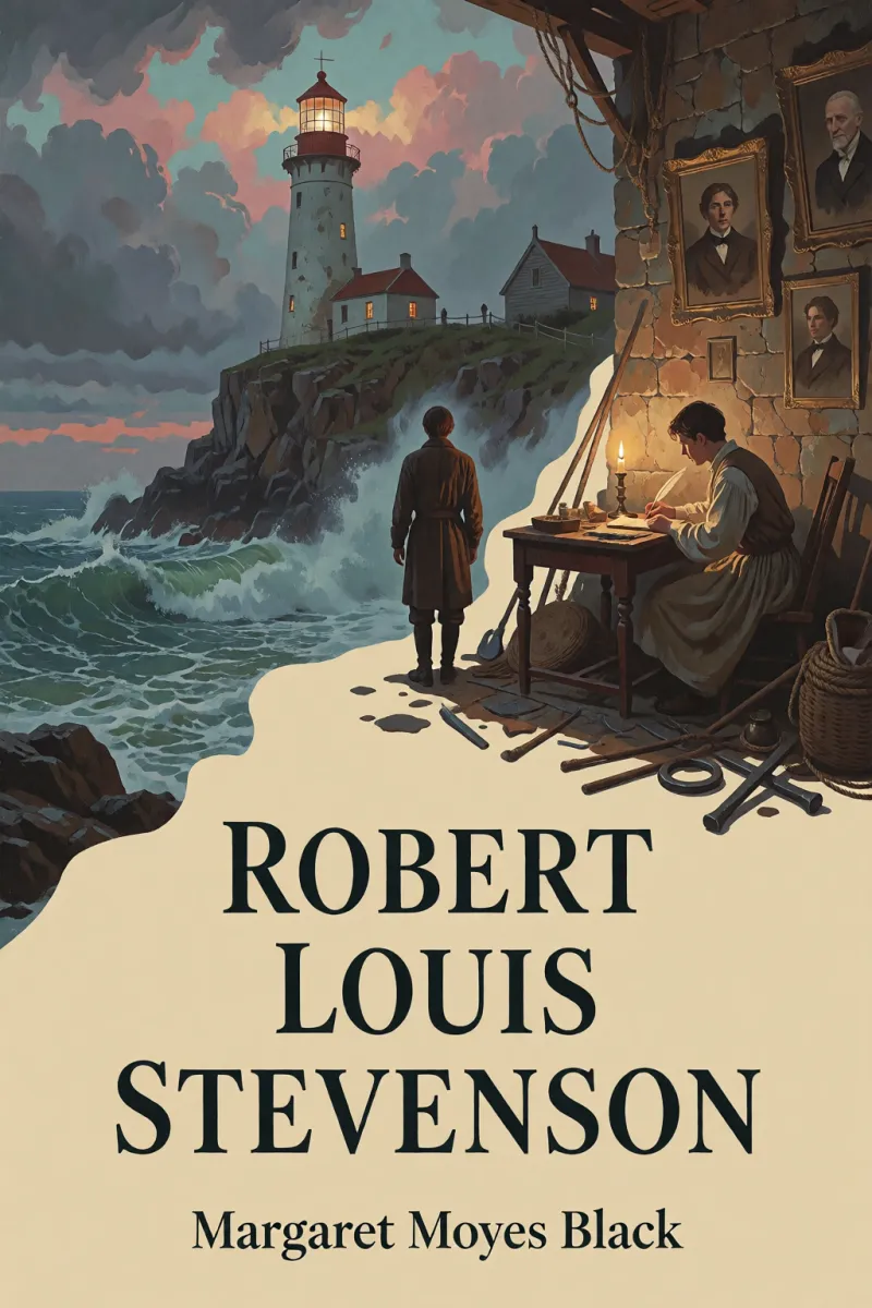 Cover of Robert Louis Stevenson by Margaret Moyes Black